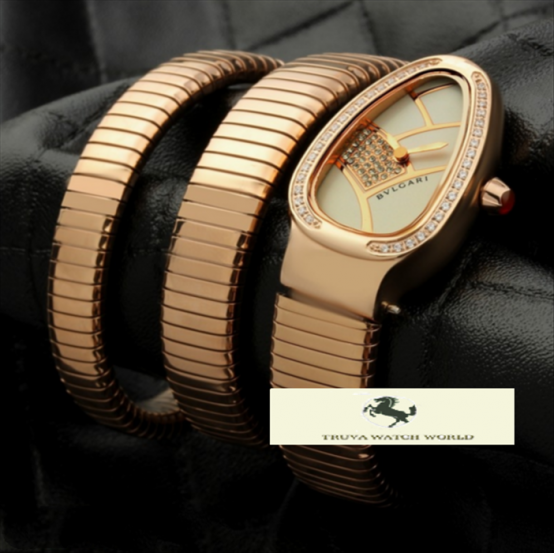 HK1314 BVLGARİ SERPENTİ ROSE GOLD BAYAN SAATİ